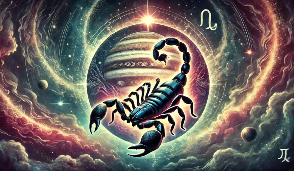 jupiter en scorpion