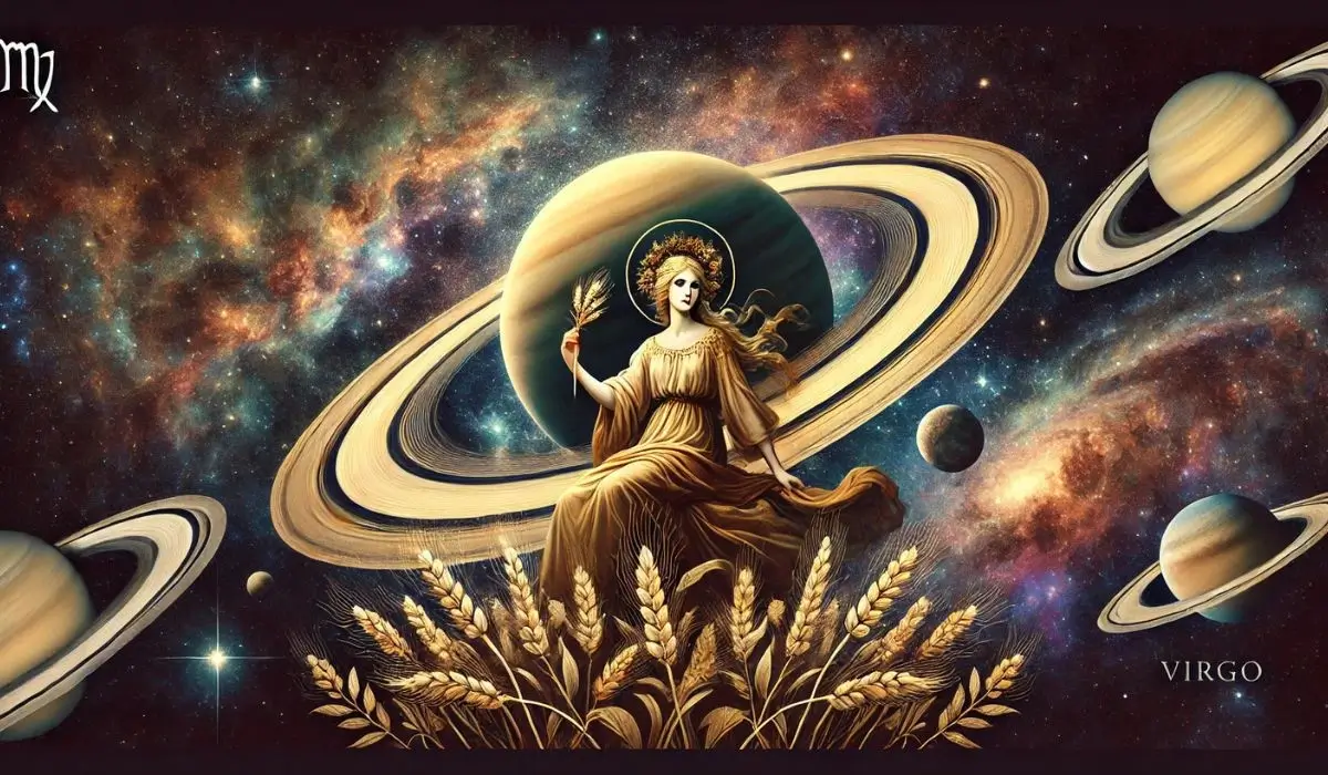 saturne en vierge